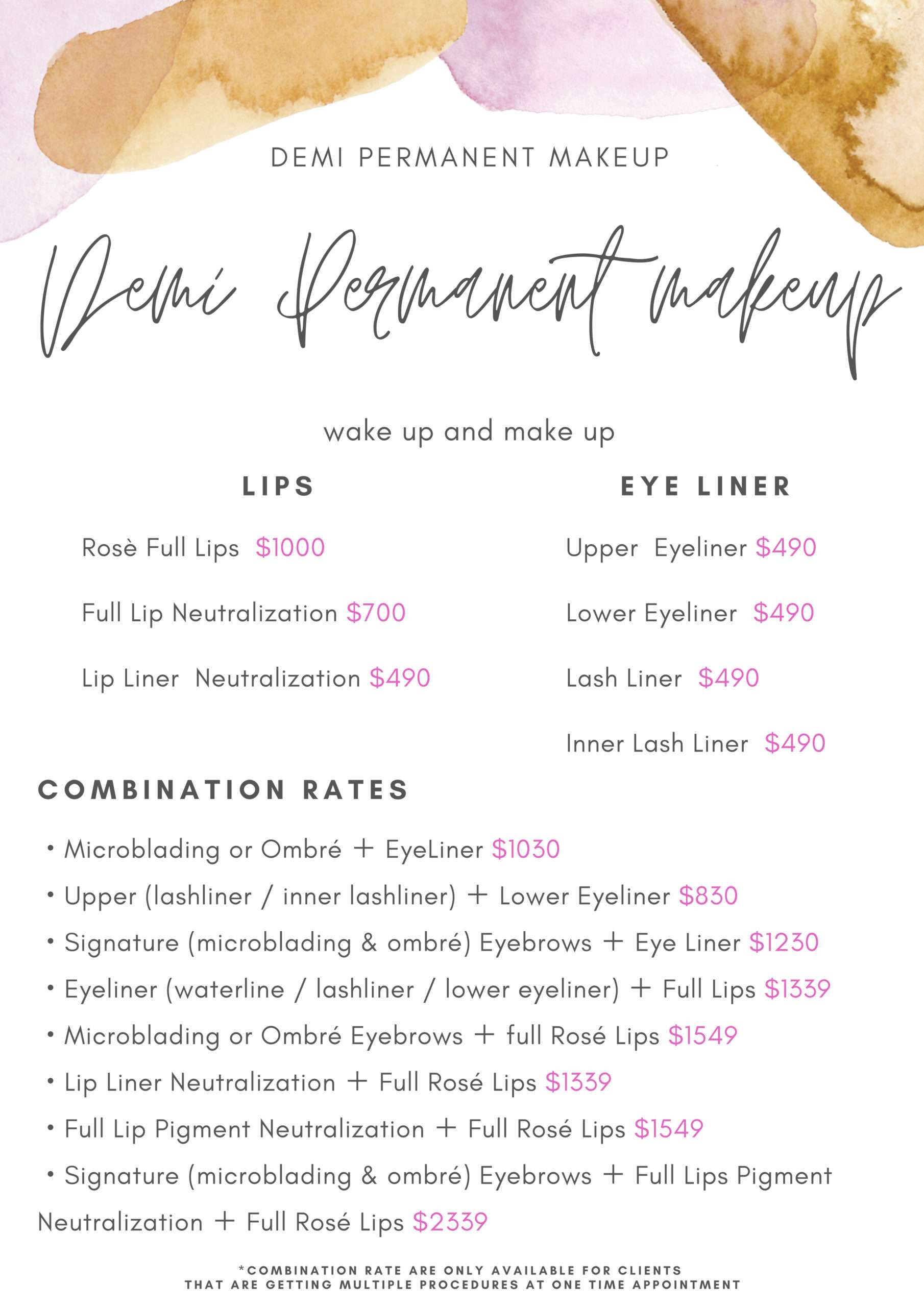 Permanent Makeup Prices San Ramon Eyebrow Coloring Pleasanton