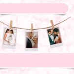 wedding memories picture hanging as decor