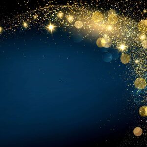 festive holiday season blog graphic with decorations